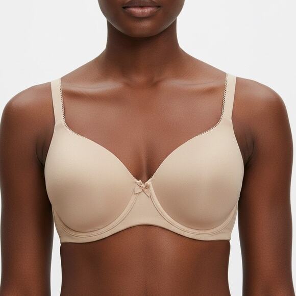 Victoria's Secret Full Coverage Demi Bra Womens 34DDD Nude Lined Underwire - Picture 1 of 5